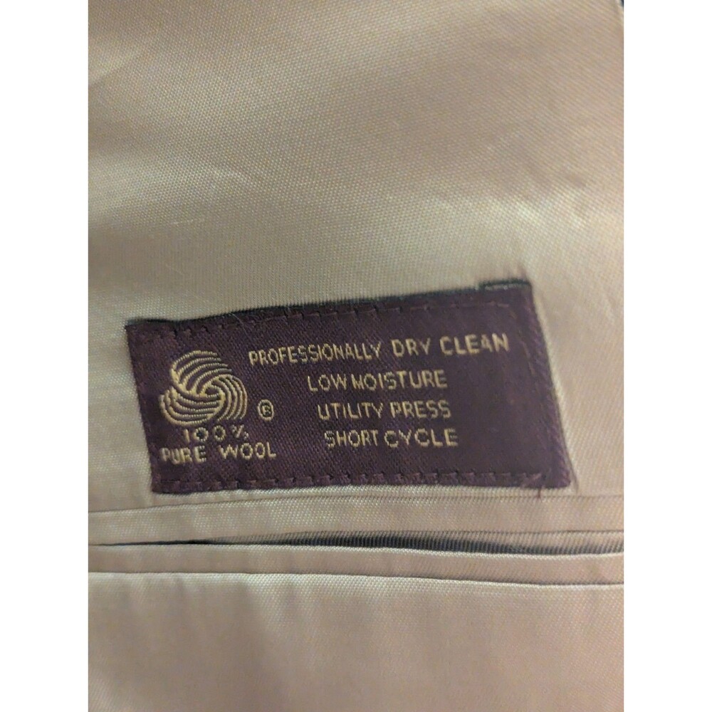 Jos A Bank Camel Hair Glen Plaid Sport Coat Blazer Jacket Brown Tan Men's 38r - Picture 4 of 8